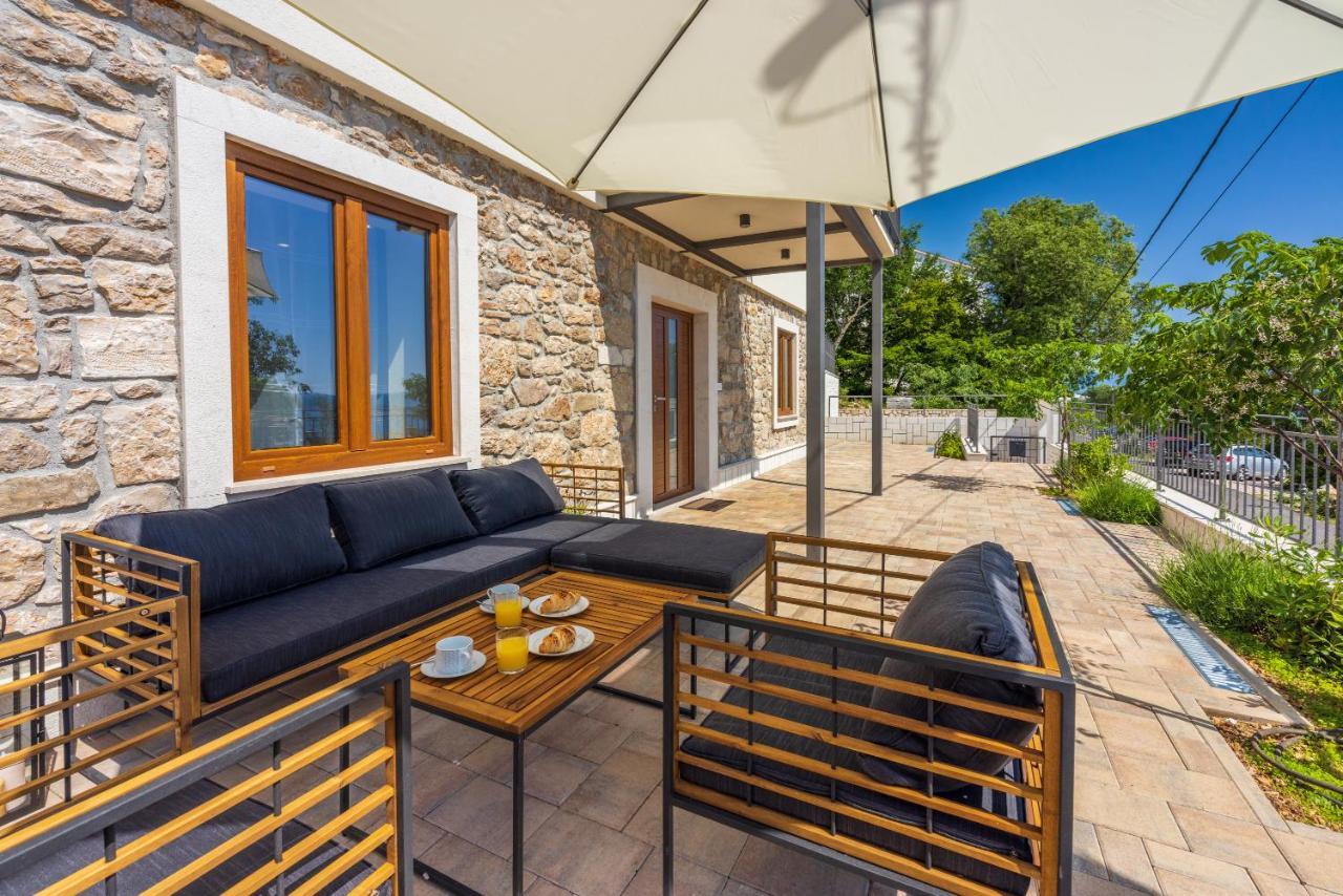 Villa Antani With Heated Pool, Sauna & Jacuzzi Crikvenica Eksteriør billede