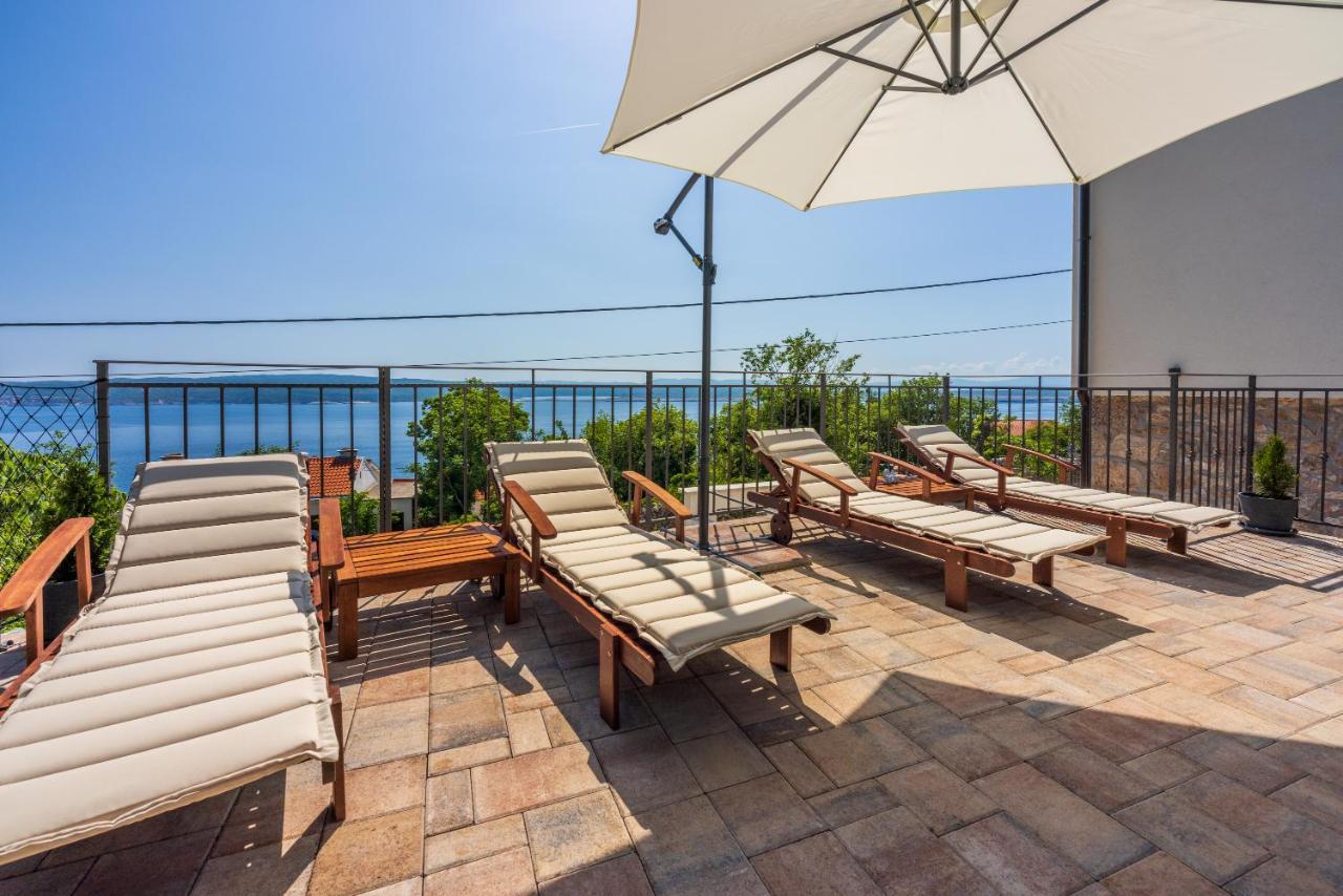 Villa Antani With Heated Pool, Sauna & Jacuzzi Crikvenica Eksteriør billede